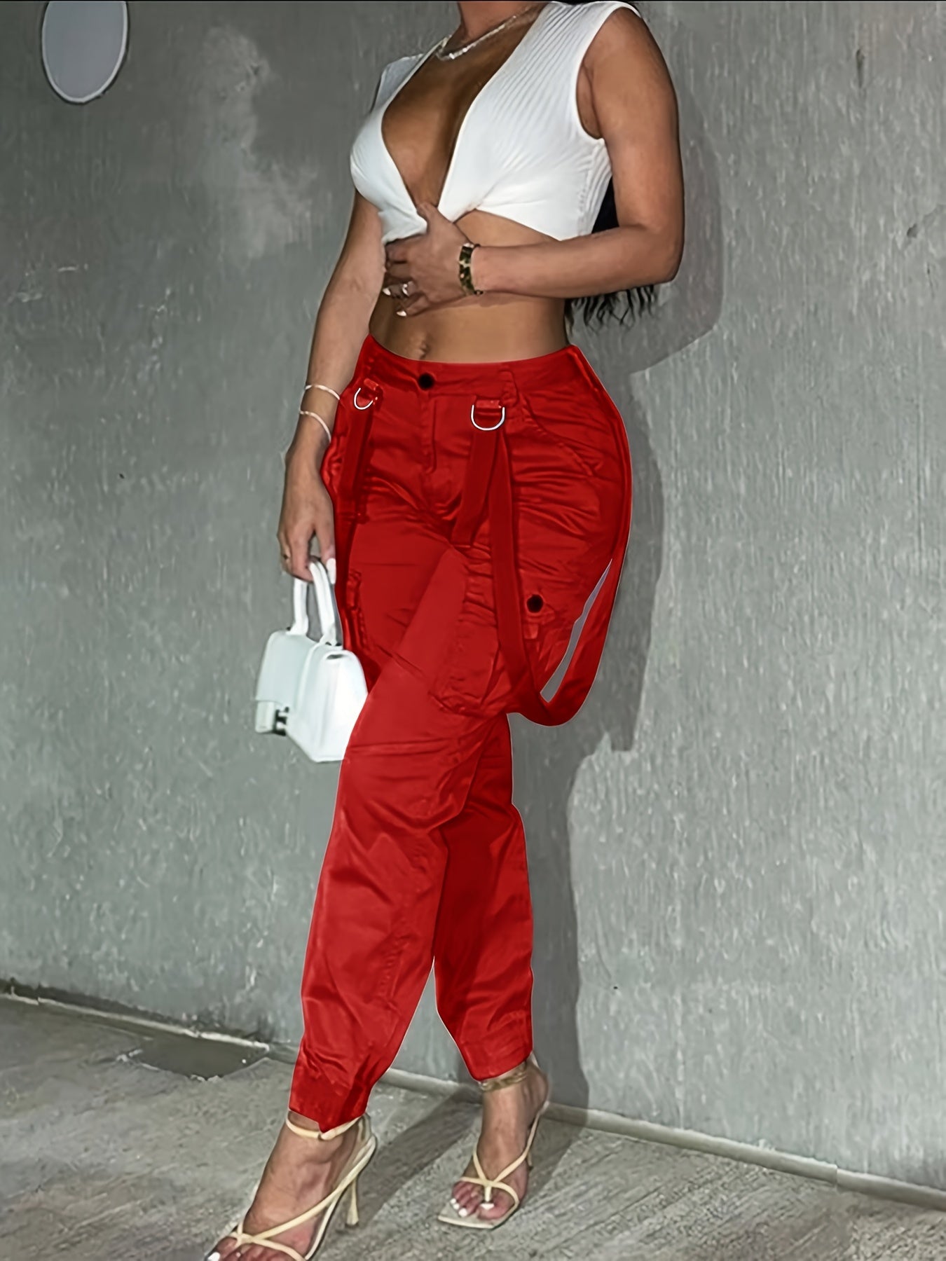 Street Pocket Streamer Loop Overalls