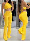 Quality 2025 Sweet Beauty Women'S Fashion Casual Suit with Halter Skirt Two-Piece Set European Light Luxury Women'S Clothing