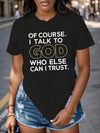 God trust Women's comfit t-shirt