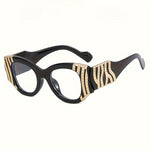 High-value Trendy Jinli Decorated Sunglasses Internet Celebrity Fashion Trend High-end Concave Shape Photo Sunscreen Sunglasses Ins