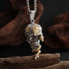 Skull Spirit Snake Winding Personality Dark Hip Hop Necklace