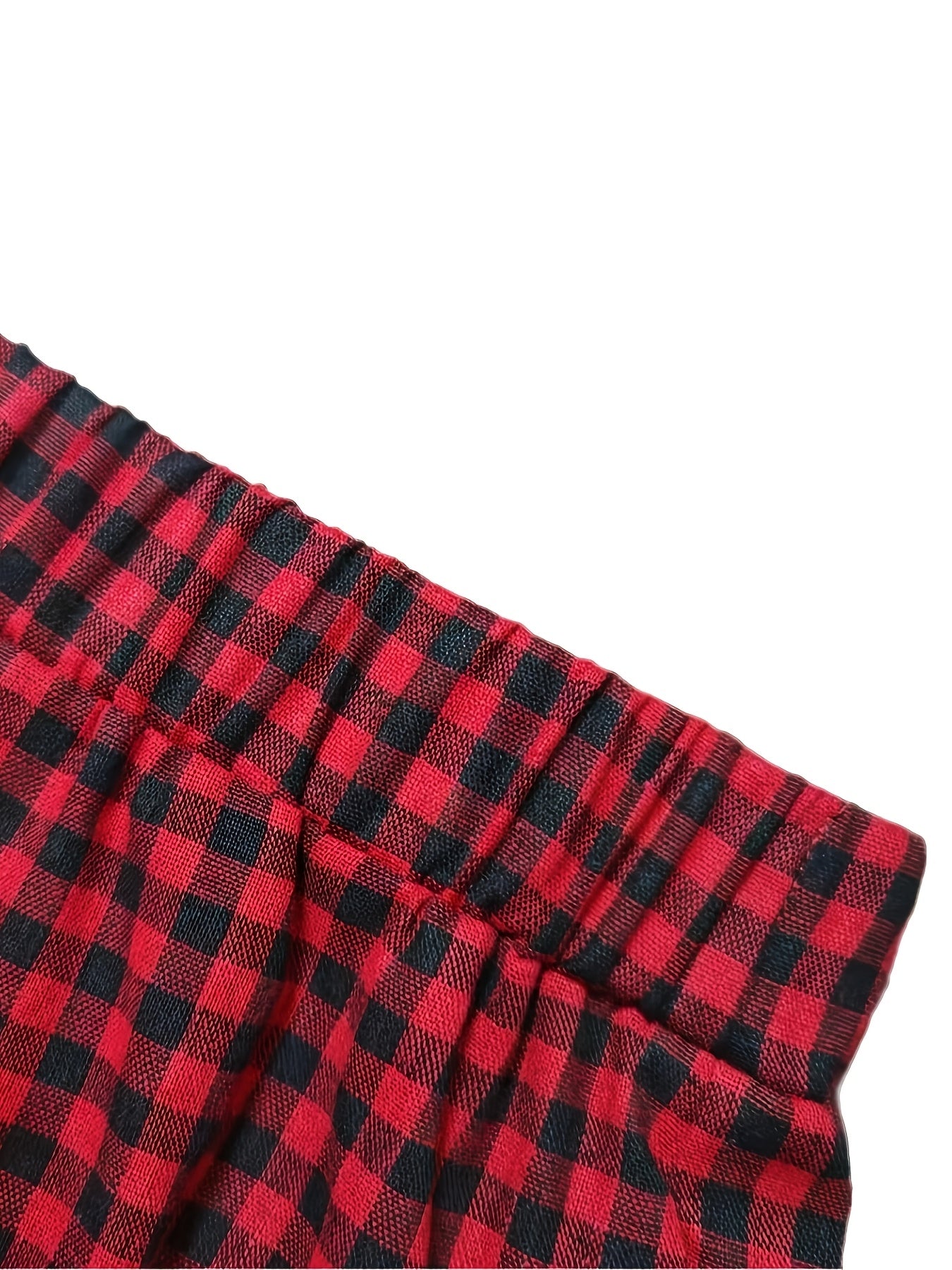 Women'S Casual Gingham Pantsuit with Lapel Collar and Zipper Details, 100% Polyester Woven Fabric, for Fall/Winter