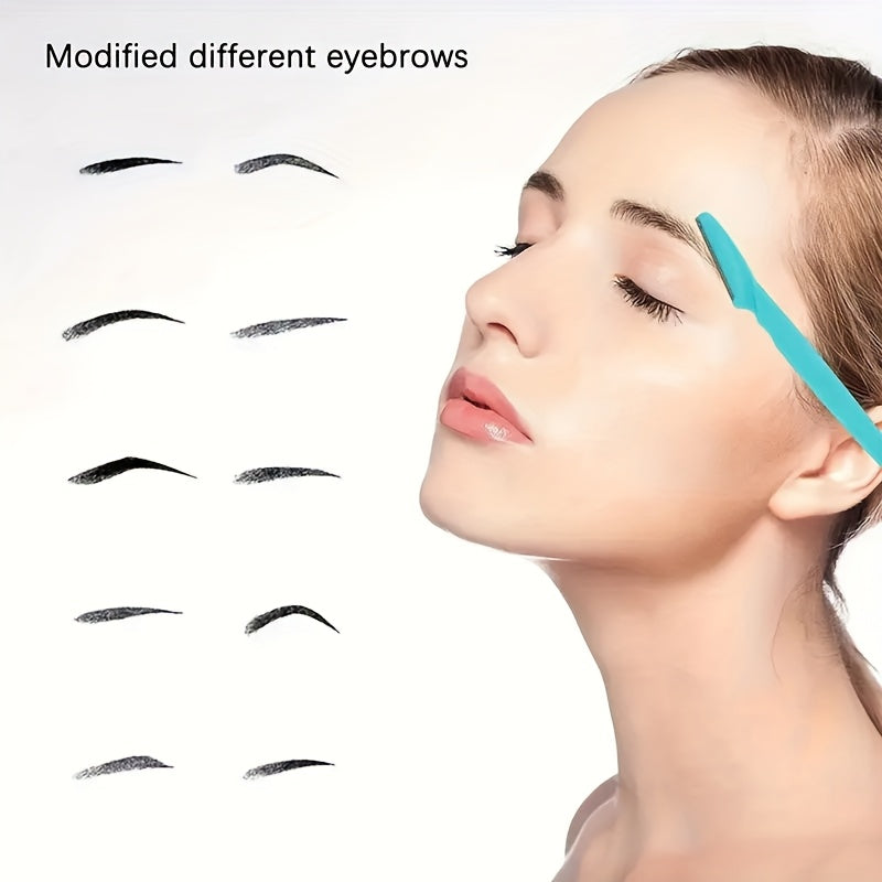 10pcs/5pcs A Set Of Multi-functional Facial Trimmers, Suitable for Women And Men - Trimmers with Safety Protective Cover, Suitable for Eyebrows, Body, Face, Bikini Area, Etc