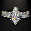 Sparkling Rhinestone Leg Chain - Geometric Body Jewelry for Women, Perfect for Weddings & Vacations
