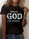 Women'S T-Shirt, with Its Simple Yet Refined Design, Is Crafted from Soft And Comfortable Fabric, Creating a Versatile Style That Perfectly Embodies a Woman'S Elegant Demeanor And Youthful Vitality.