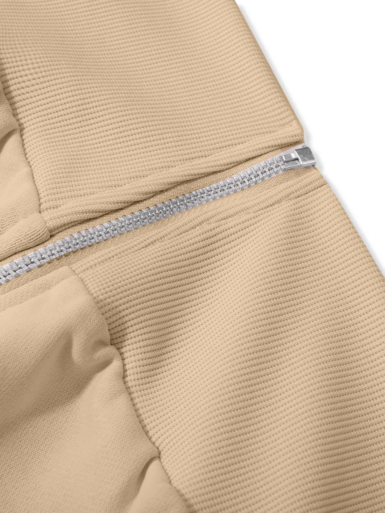 10.23 Fashionable Women's Autumn/Winter Zipper Hooded Long Sleeve Jacket + Wide Leg Trousers