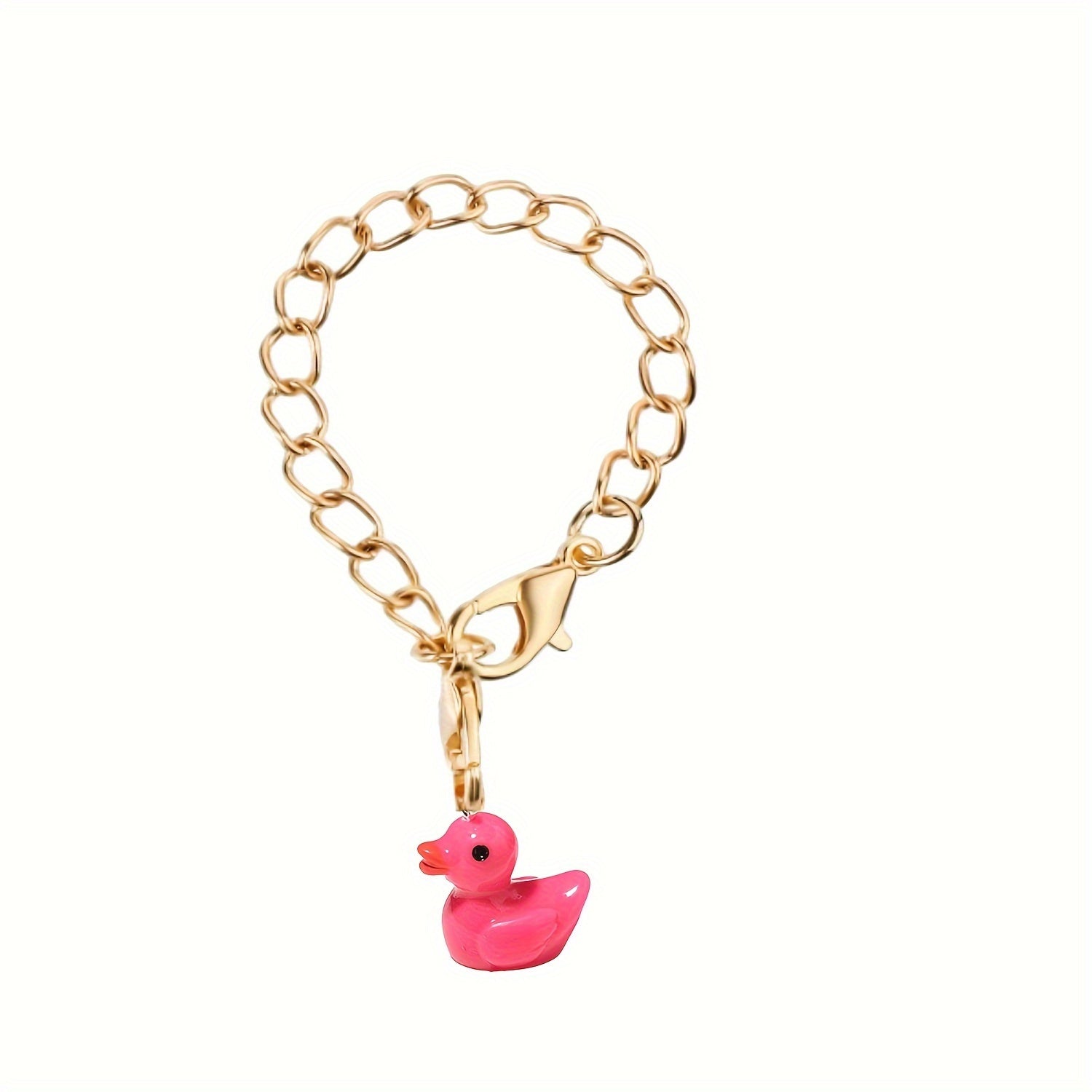 1pc, Duck Charm For Stanley Cup, Creative Duck Pendant For Tumbler With Handle, Cup Accessories, Design Bold Fashion Statements