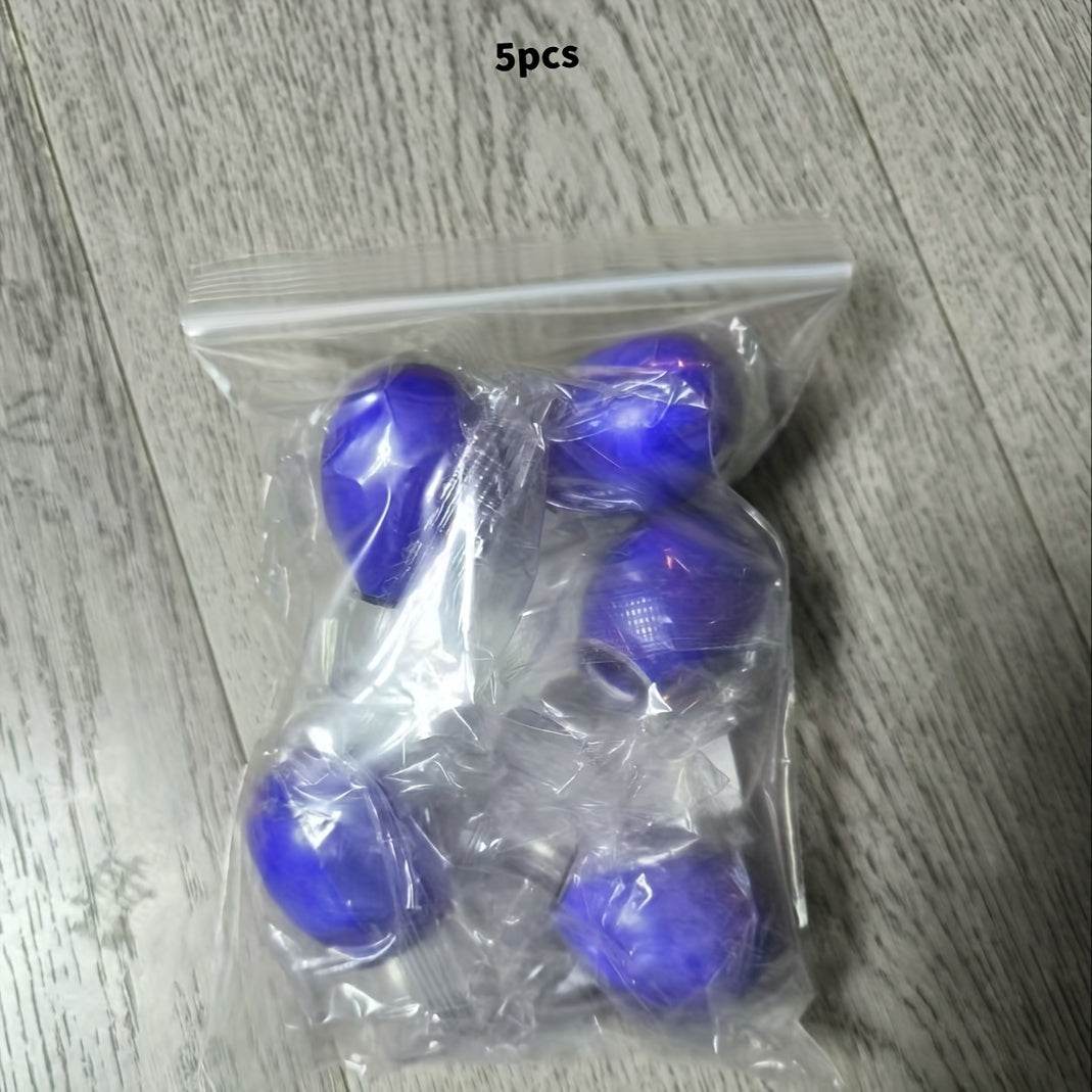 5pcs Mini Facial Meridian Cup Suction Cups for Body, Eyes and Cheeks Moisture Absorption Home Glass Cupping