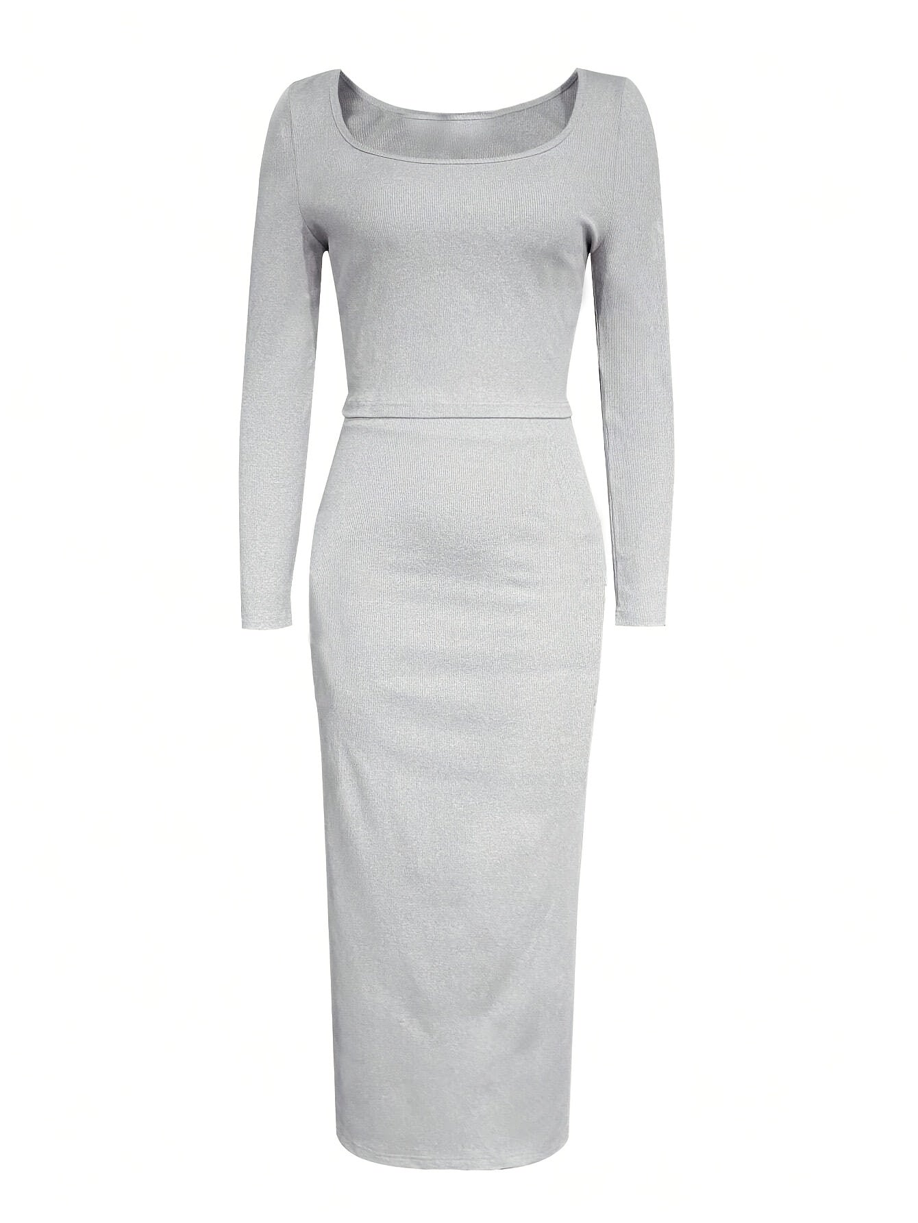 Women'S Spring And Autumn Short-Sleeved T-Shirt with a Long Skirt Two-Piece Set