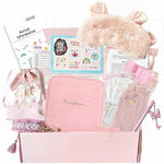 First Period kit for Girls 22 PC Period Packs for Young Girls First Time First Period Gift for Teen Girls with Sanitary Pad Storage Bag Wipes Bracelet Eye Mask Socks and More