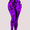 Tie Dye Tummy Control Fitness Gym Sports Leggings, High Waist Yoga Workout Running Butt Lifting Tight Pants, Women's Activewear Wide Waistband