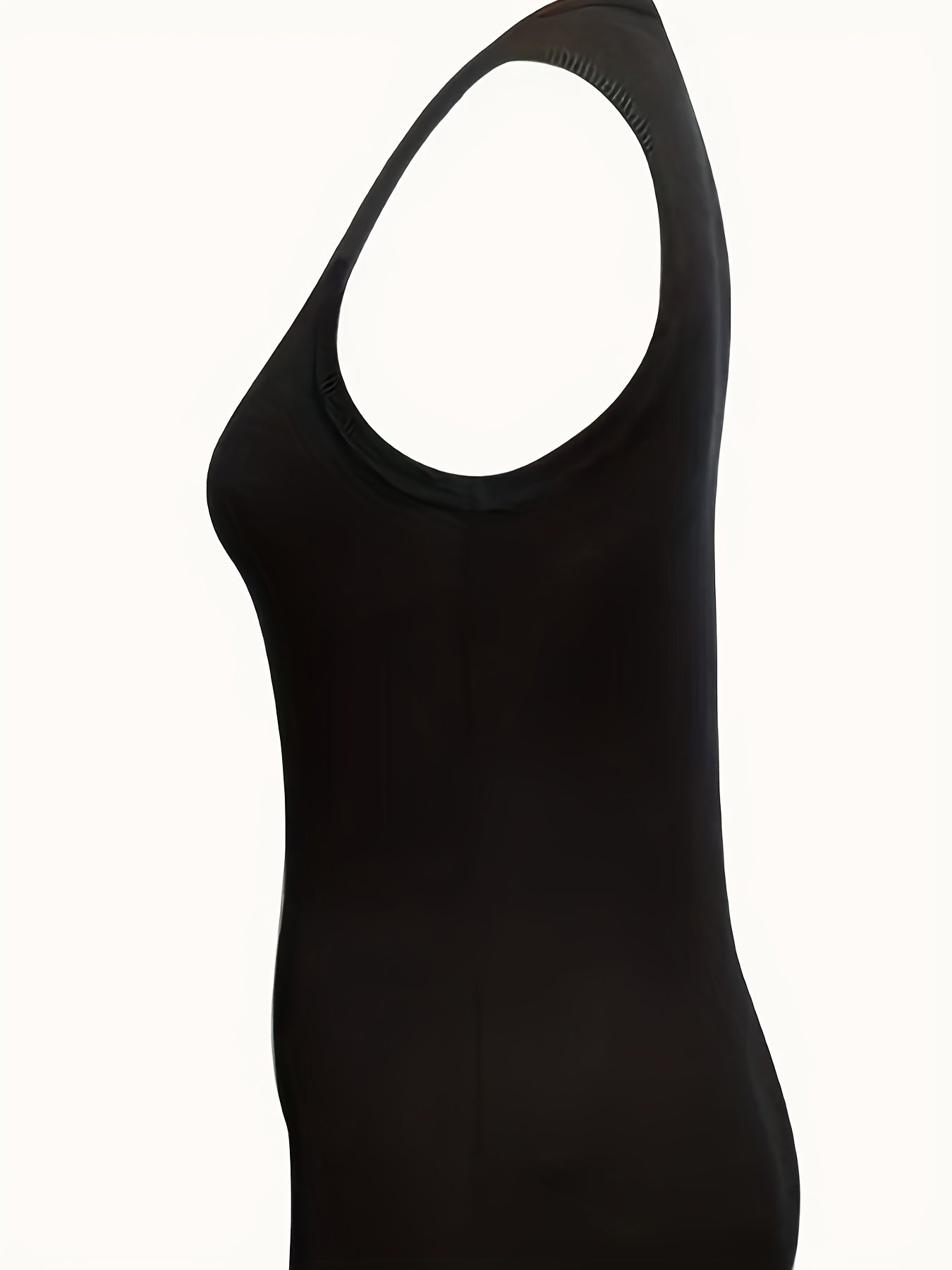 Women'S Fashionable Ribbed Zip-Up Tank Top - Elegant Solid Color, Crew Neck, Regular Length, Spring/Summer/Fall Style, Casual Wear, Casual Wear Top|Zipper Detail|Ribbed Texture