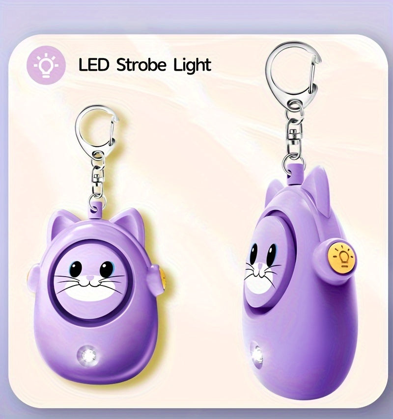 1pc Personal Safety Alarm For Women, 130 DB Loud Self Siren With LED Strobe Light, Personal Security Safe Device, Alarms For Women Elderly