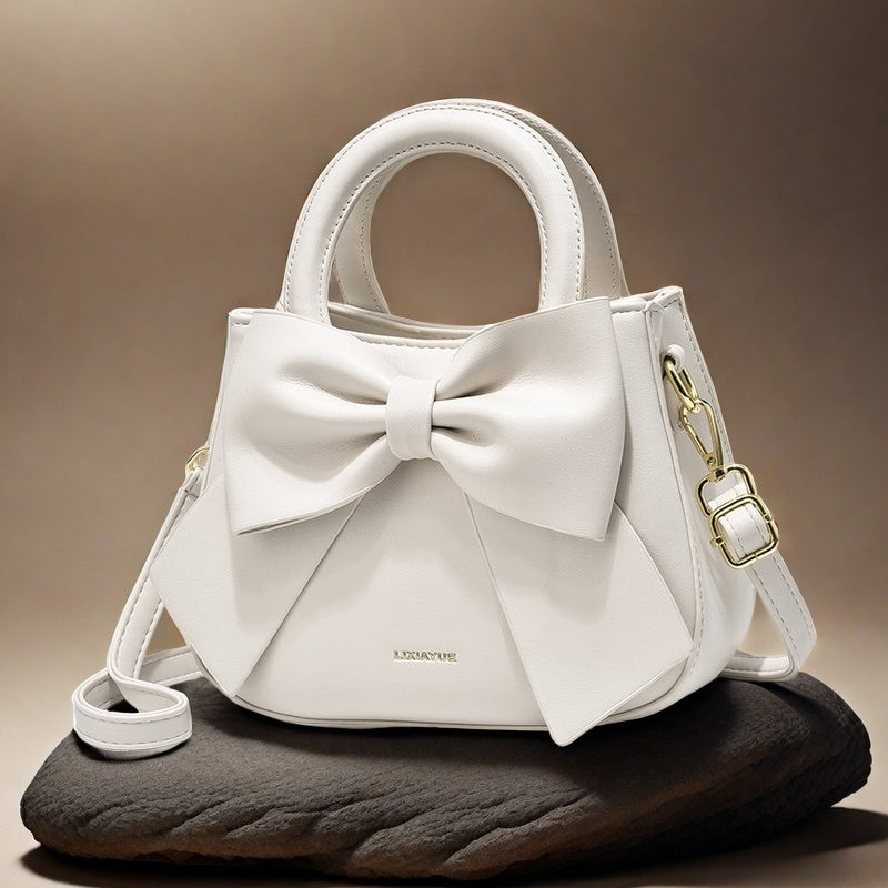 2025 Popular Bow Handbag, Casual Everything, Party Dinner, Women'S Crossbody Bag