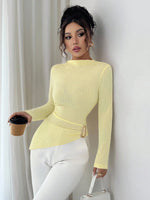 Fashionable Womens Fallwinter Long Sleeve Top