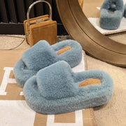 Women's Home Thick-soled Plush Slippers