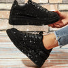 Women Rhinestone Sparkly BlingBling Party Prom Sneakers Sporty Fashion Casual Sneakers