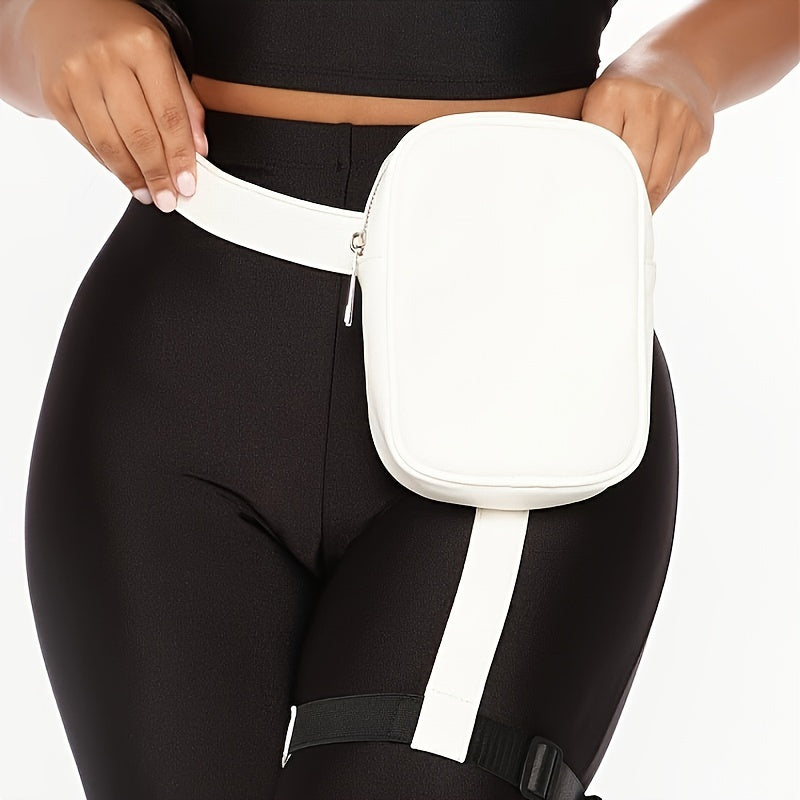 unisexCasual Running Sports Fanny Pack Portable Multifunctional Waist Bag Mobile Phone Bag Mini Leg Bag