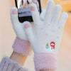 Winter Touch Screen Gloves for Women - Spandex Material, Hand Washable, Elastic, Water-Resistant Non-Slip Mittens with Keep Warm Function - Embossed Design for Outdoor Activities