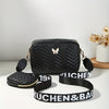 Stylish Embossed, Embossed Quilted Square Crossbody Bag + Women's Mini Wallet Pendant Combination Set, Multifunctional Shoulder Bag, Square Bag, Very Suitable for Outdoor Commuting, Daily Use and Travel