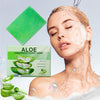 6pcs Handmade Aloe Vera Soap Bars - Deep Cleansing, Moisturizing & Hydrating for Face and Body, Gentle on All Light Beige Types, Unisex Light Beige Care with Plant Extracts, Alcohol-Free, Natural Formula for Soft, Healthy Lig