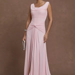 Stylish And Elegant Sleeveless Slim-fit Pink Dress