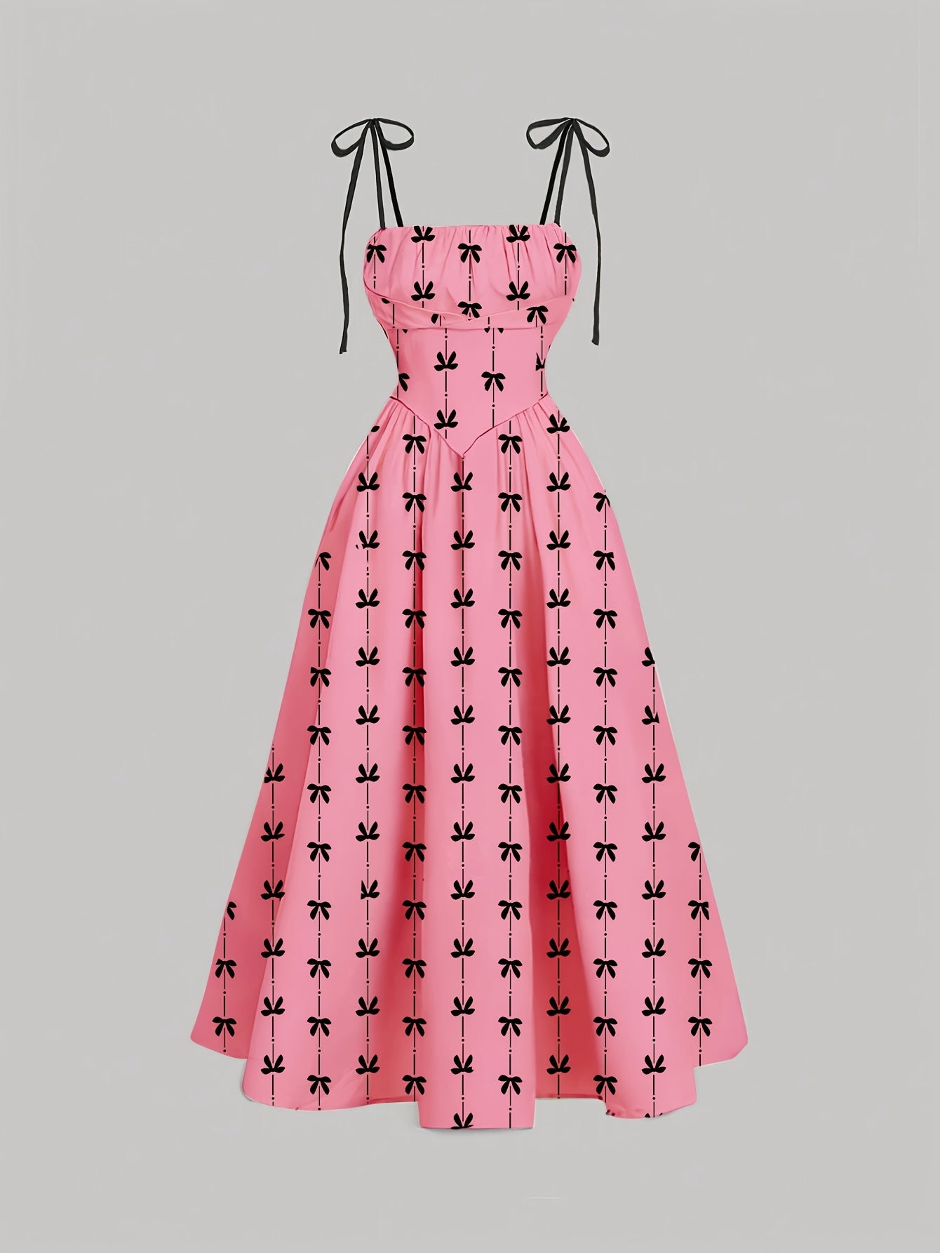 Elegant Floral Print Halter Dress with Ruffle Detail - Sleeveless, All-Season, Adult Women'S Fashion, Sleeveless Dress | Floral Print Dress | Ruffle Detail Dress
