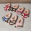 Funny Foot Plush Novelty Slippers, Creative Soft Sole Slip On Winter Shoes, Cozy & Warm Home Slippers