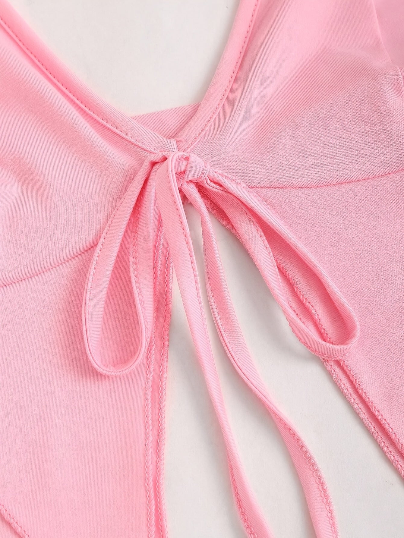 1set Women'S Casual Halter Top and Skirt Set - Polyester Woven, Solid Color, Backless Detail, Irregular Hem - Spring/Summer Collection