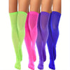 A Set of Women'S Thigh-High Socks Suitable for Cosplay Events, Featuring Comfortable Over-The-Knee Design.