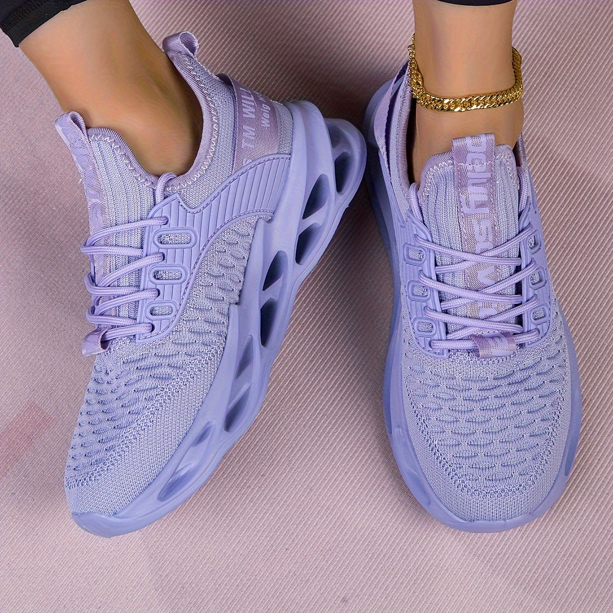 Lightweight Road Running Shoes for Women & Men – Breathable Fabric Upper, Cushioned Support, Durable MD Sole, All-Season Athletic Sneakers