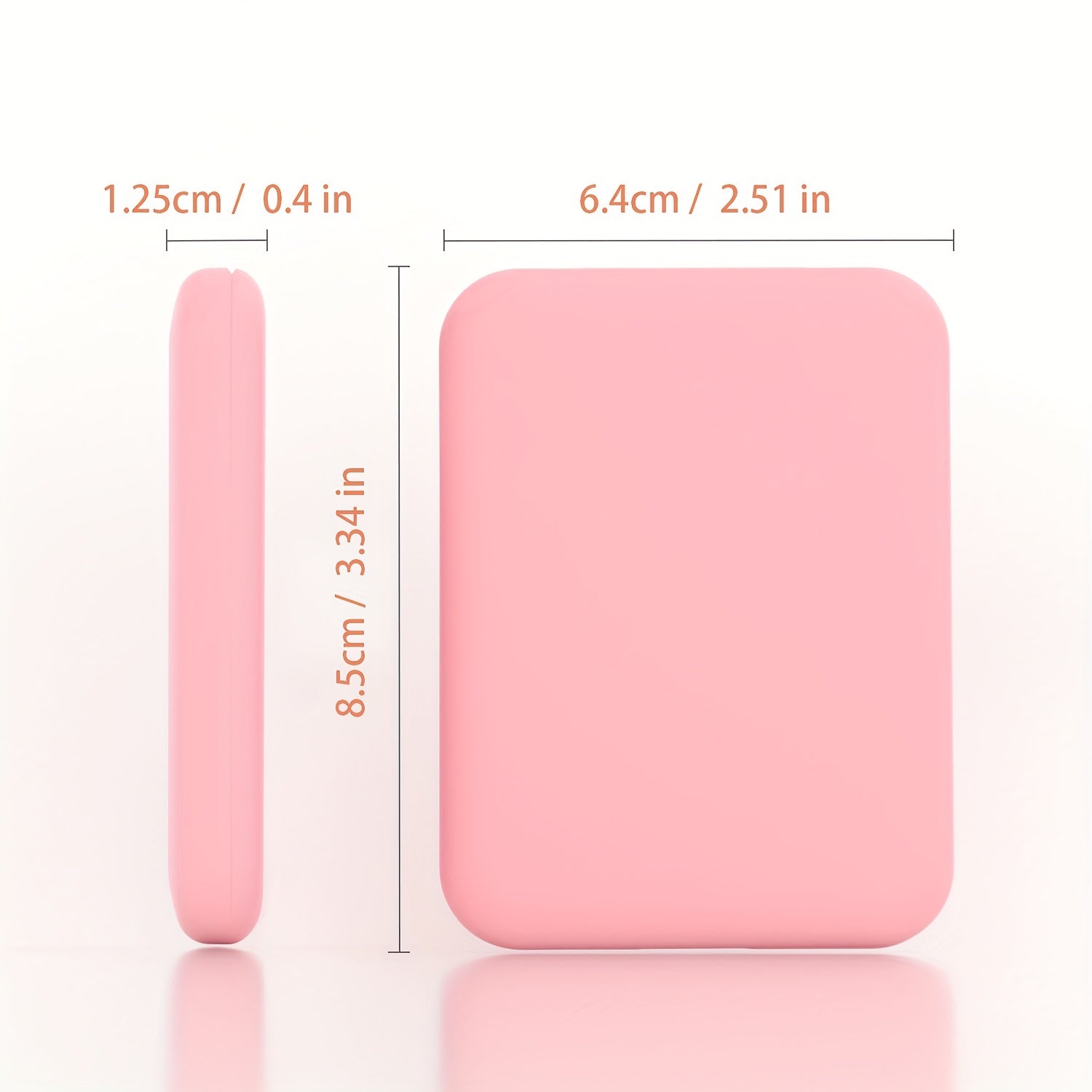 [LED Travel Makeup Mirror] Compact, Double-Sided, 1X/3x Magnified LED Mini Travel Makeup Mirror - Portable, Folding, Hand-Held, Small Lighting, Unscented, Plastic Surface, Non-Rechargeable Button Battery (Diameter≥20mm) Pow
