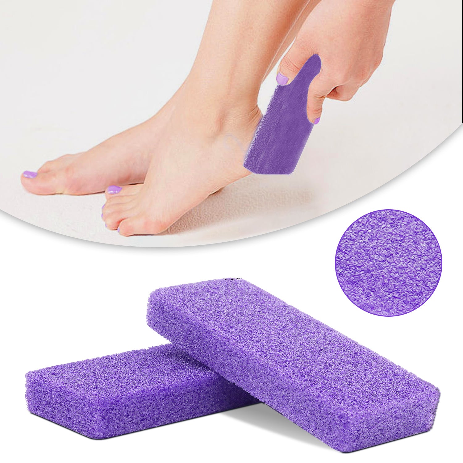 Nailpink, 40pcs Professional pumice pads for removing cracked heels, Bulk Pack For Spa And Personal Use. ( Multi-pack: 40-pack )
