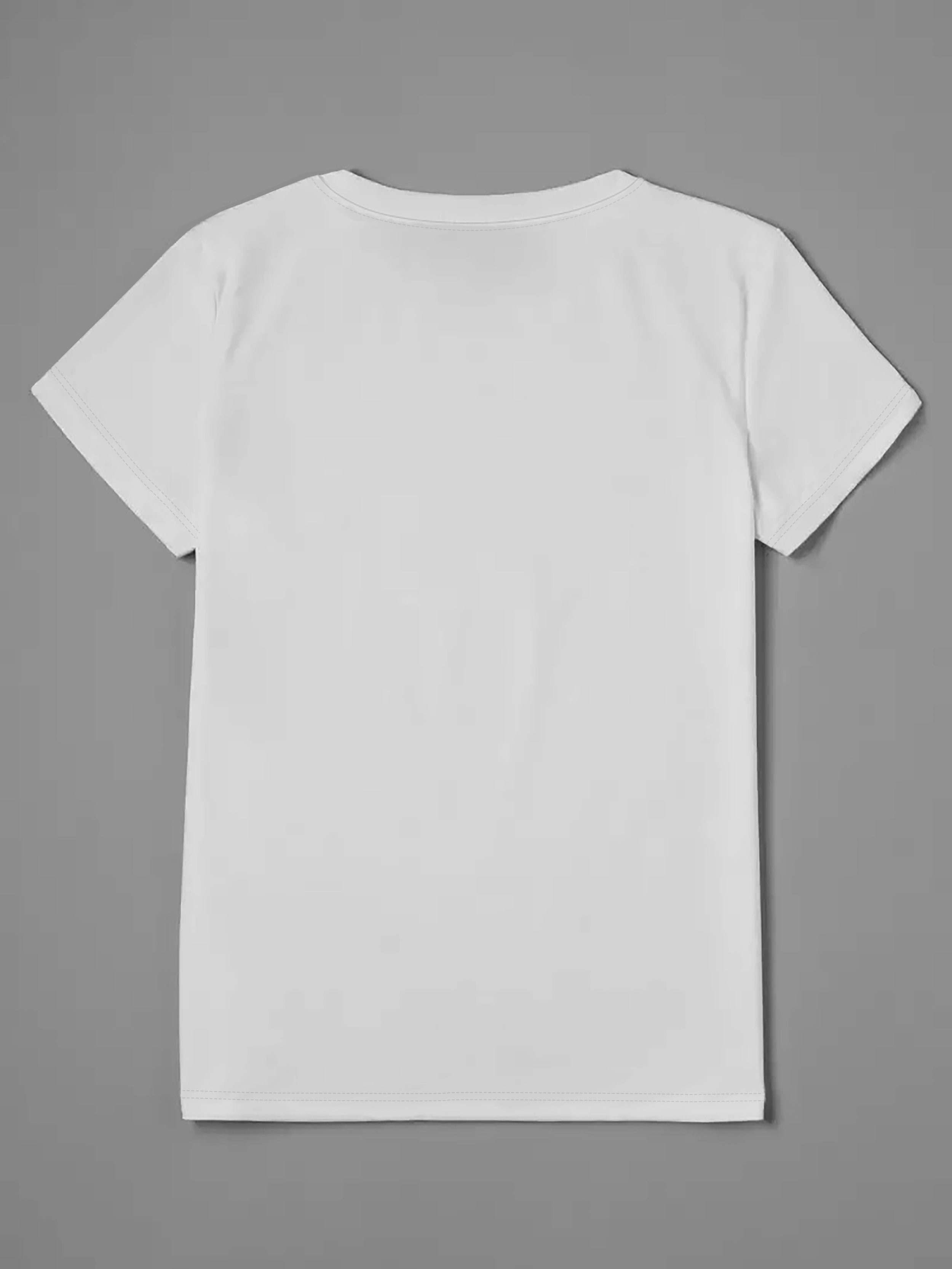 They Not Like us Letter Print Crew Neck T-Shirt, Casual Short Sleeve Top For Spring & Summer, Women's Clothing
