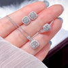 3pcs Set, 1 Necklace, 1 Pair Of Earrings And 1 Ring, Cold And Simple Style, Daily Gift