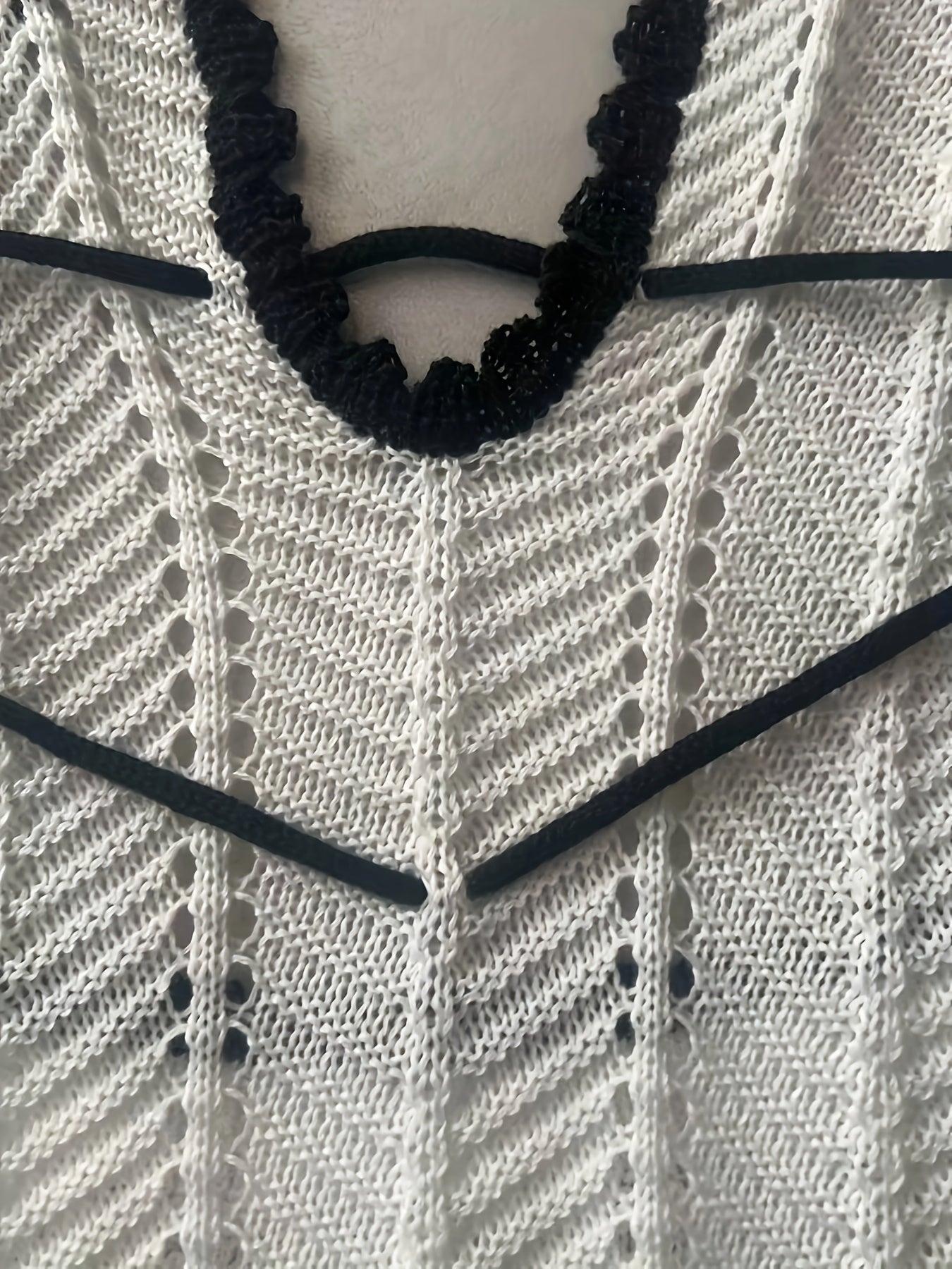 Elegant White Lace Backless Mini Dress with Golden Accents - Sleeveless, V-Neck, Ruched Detail, Perfect for Beach & Holiday Parties, Beach Party Dress | Lace Mini Dress | Ruched Detail Dress