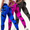 3pcs Women Tie Dye High Stretchy Yoga Leggings Pants - High Waist Butt Lifting Workout Tight Sports Pants - Made from Polyester & Spandex - Suitable for Yoga, Fitness & Workout - Perfect Gift for Women Who Love Sports