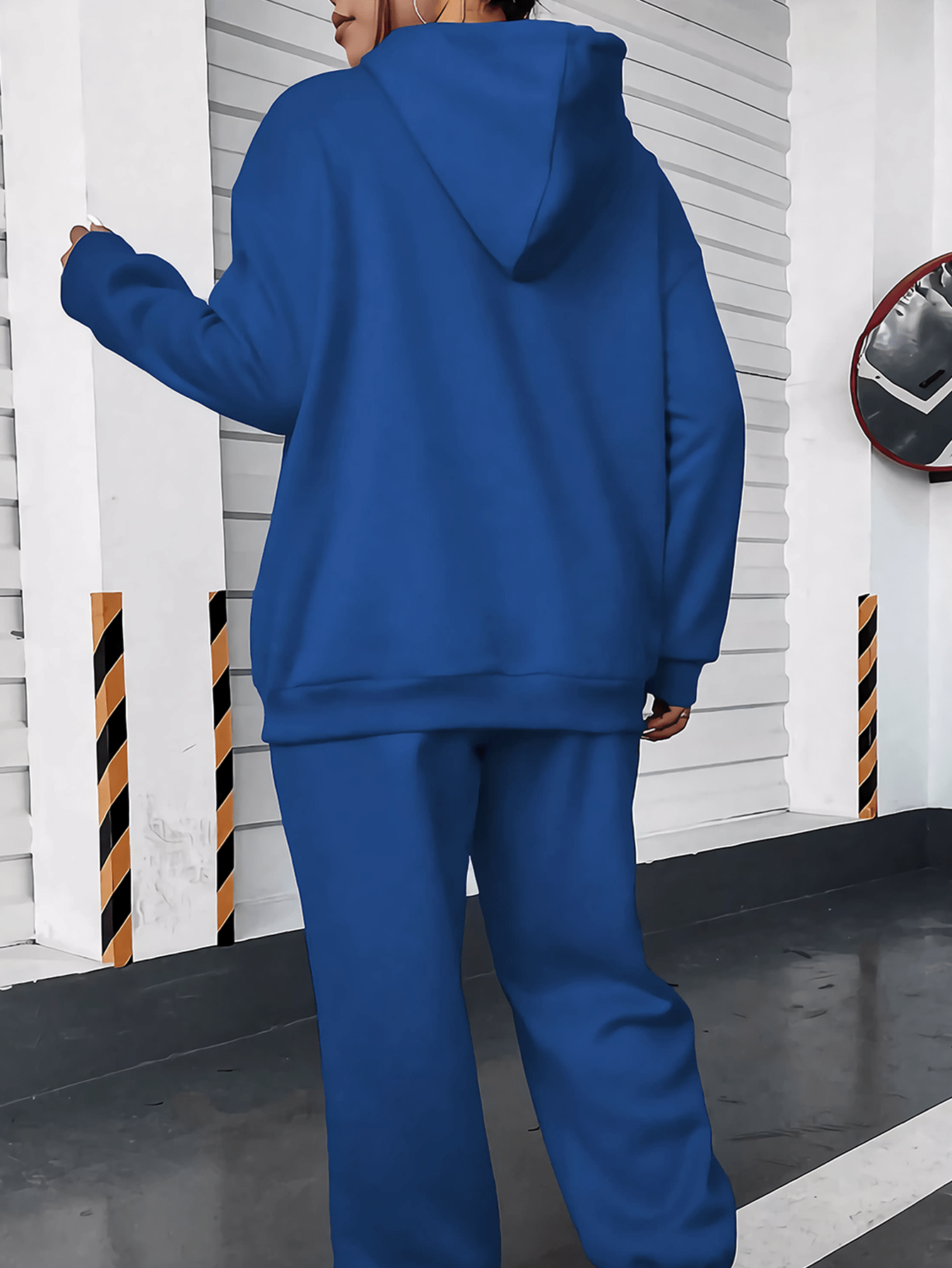 2024 New Women's Hooded Sweatshirt and Pants Set with Hat and Long Sleeve Casual Shirt Set
