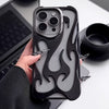 Cutout Cooling Flame Electroplating Bright Surface Suitable for Case for iPhone16/16Pro/16Promax/16plus 15/15Pro/15Promax/14/14Pro/14Promax/13/13Pro/13Promax/12/12Pro/12Promax/11/11Promax Mobile Phone Case