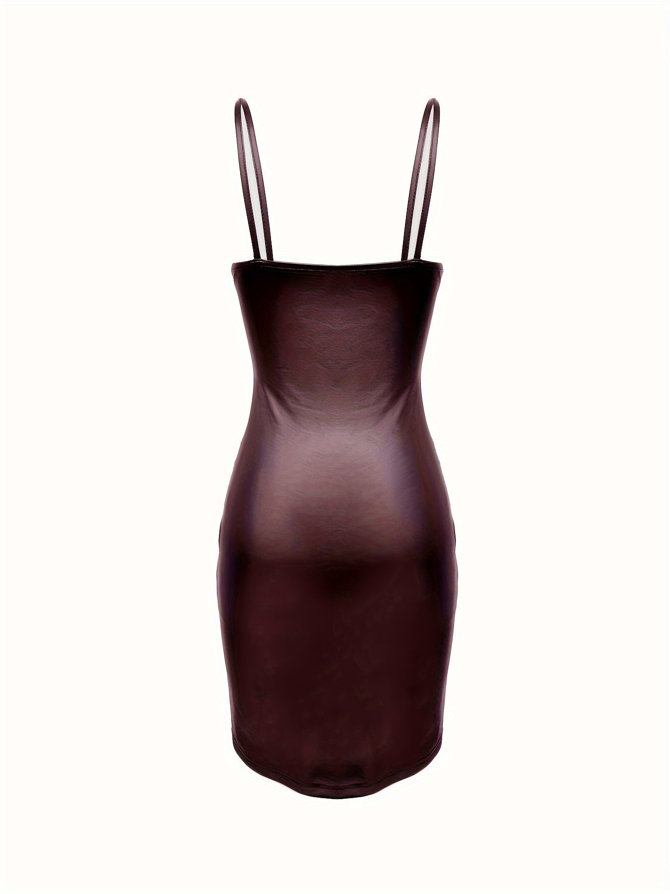 Sultry Bodycon Rhinestone Cami Dress - Figure-Enhancing, Asymmetrical Hem, Sexy Clubwear - Women's Party Clothing for Night Out, Special Occasions, and Formal Events