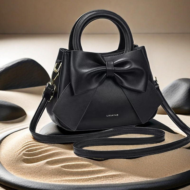 2025 Popular Bow Handbag, Casual Everything, Party Dinner, Women'S Crossbody Bag