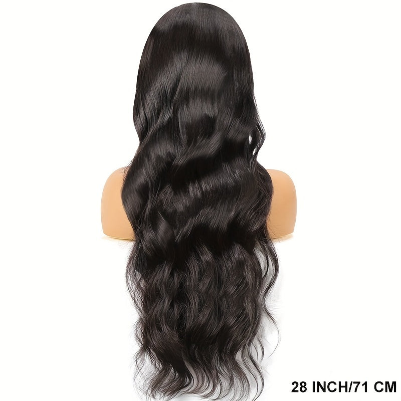 Brazilian Remy Human Hair Wig - Body Wave Lace Front Wig For Women - 250% Density - 13x4 Lace Front, BD