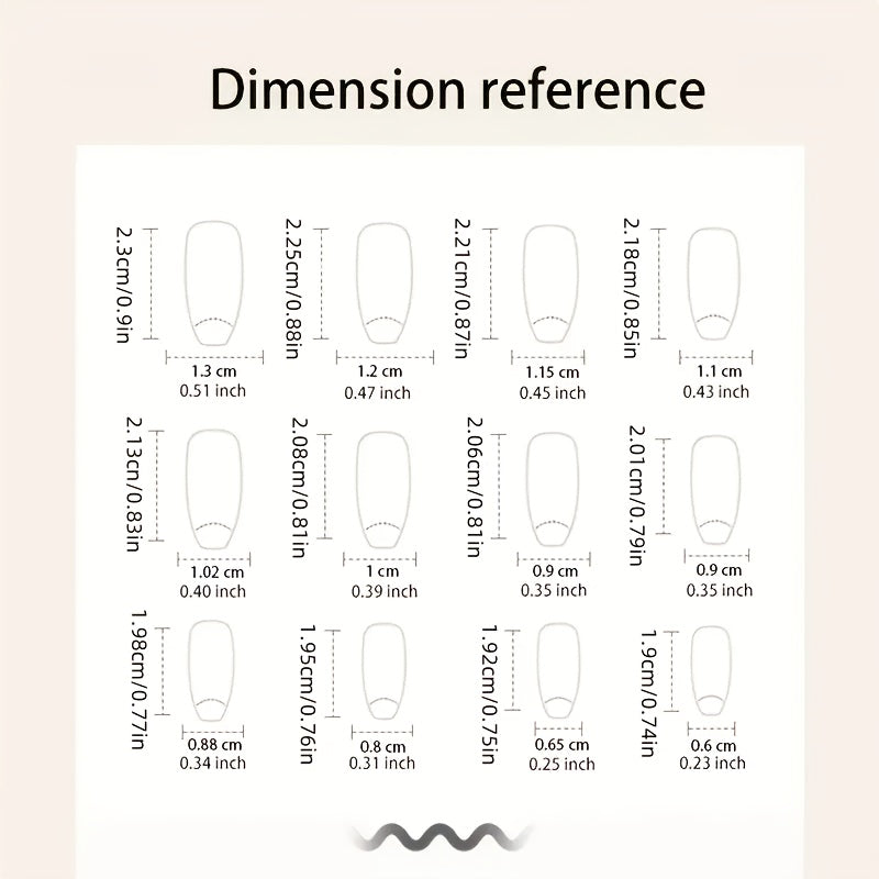 24pcs Purple Gradient Ballet Coffin False Nails - Medium Length, Glossy Finish, Removable Press-On Nail Extensions with Jelly Glue & Nail File Included, Nail Art Accessories