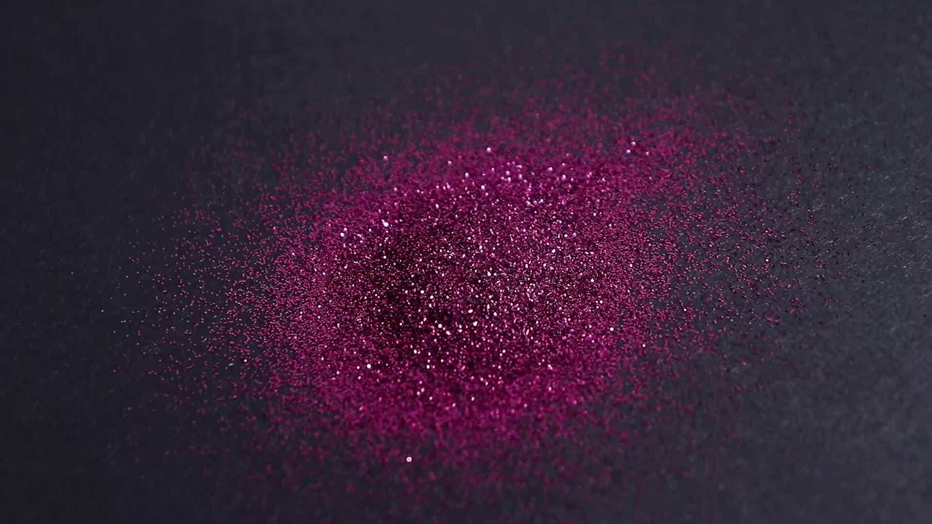 0.35oz Purple Shiny Nail Art Glitter Pure Colour Fine Powder 0.2mm Finely Chrome Pigment Accessories Fall Winter Nail Decoration