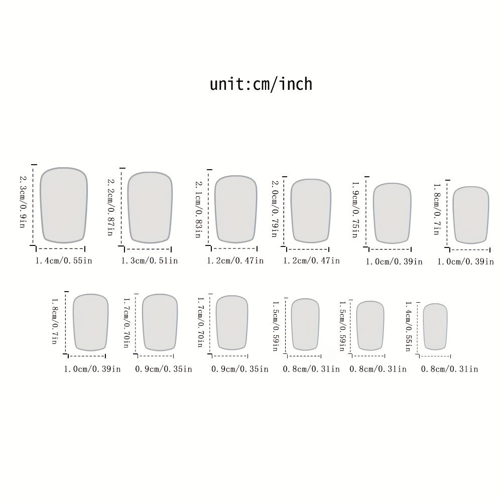 A Box Of 24pcs Of Press-on French-style Shiny Silvery Glitter Elegant False Nails With Simple And Elegant Lines, Suitable For Women And Girls For Dating And Daily Wear. The Advanced Glossy Surface Can Be Detached, And The Set