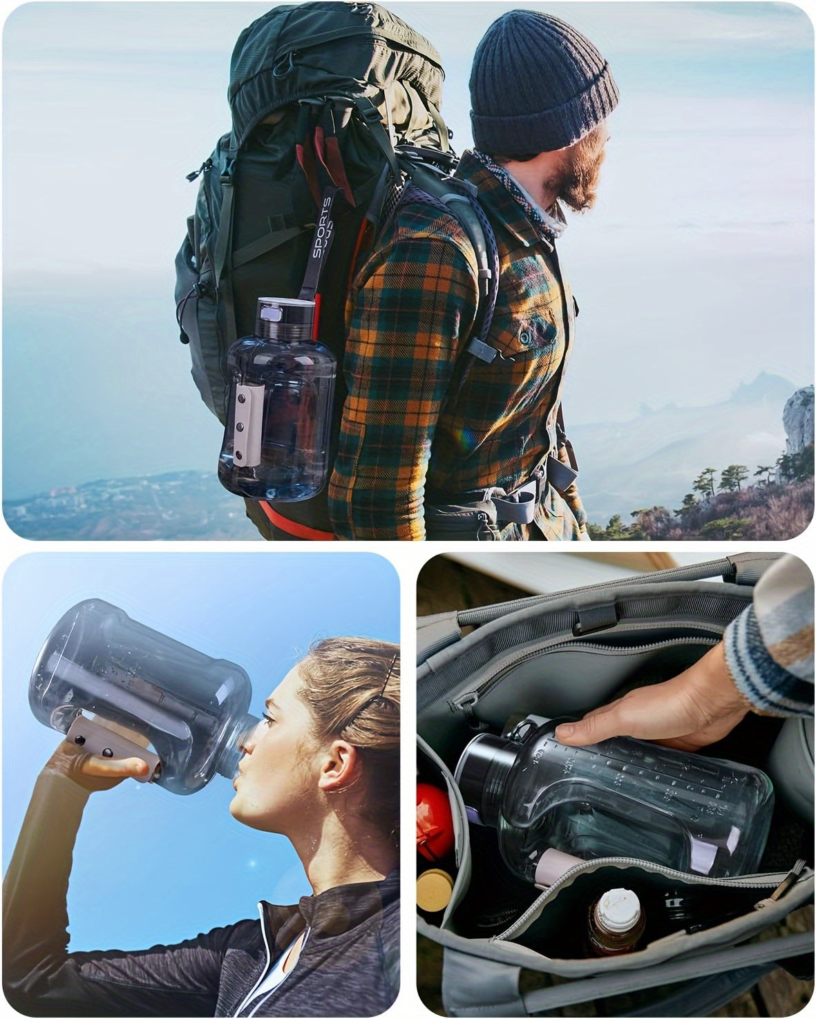Hydrogen-Rich Water Cup Kettle Water Bottle Portable Pot Hydrogen And Oxygen Separation of High Concentration of Hydrogen-Rich Pot Large-Capacity Sports Tons Tons Bucket