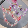 Fashionable Universal Phone Accessory With A Short Crystal Chain, Pure Phone Case, Pendant, And Wrist Strap