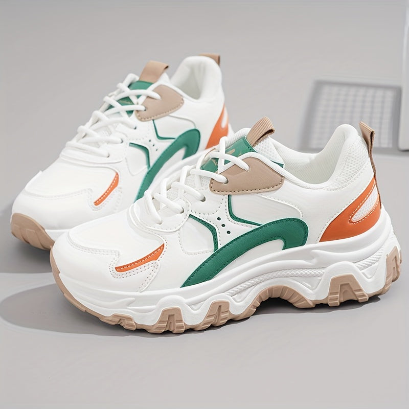 Ladies' Casual Sports Shoes - Flat, Versatile & Comfortable Running Shoes - For Students & Young Professionals - Suitable for Work & Casual Wear - Perfect Gift for Everyday Use