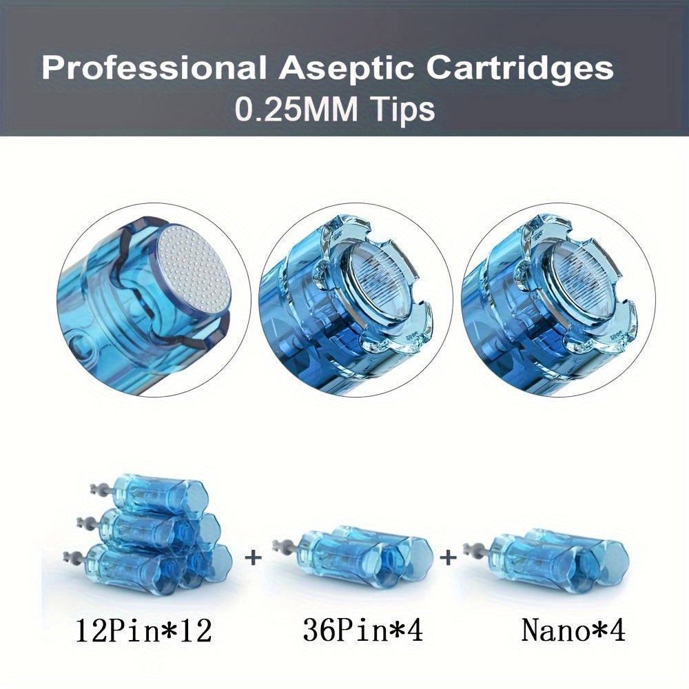 20PCS 0.25MM Replacement Cartridges Included Dr.pen M8S Professional Beauty Pen Skin Care Tool Kit