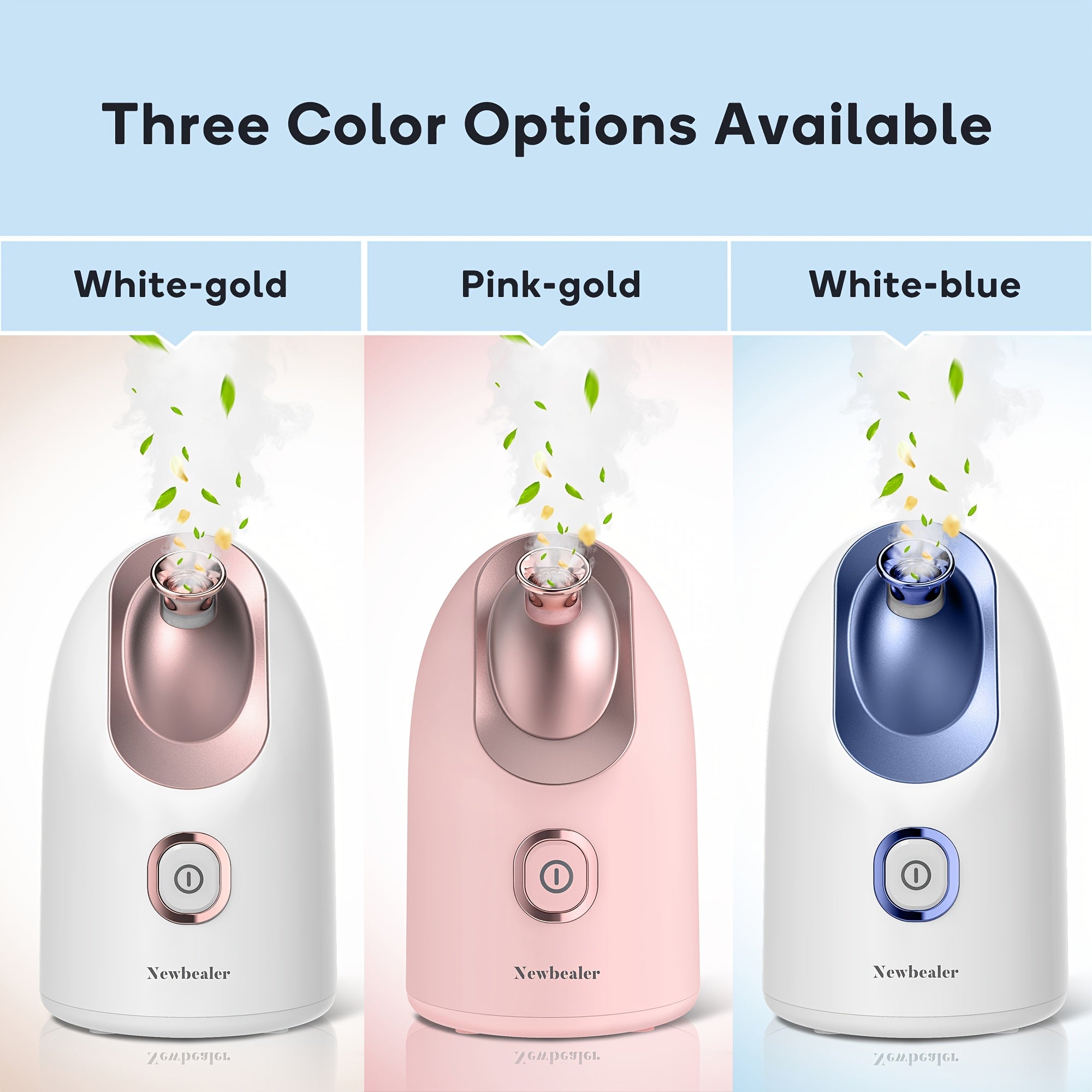 Portable Facial Steamer, Deep Hydrating And Moisturizing Spray, Hot Mist Facial Spa Humidifier, Face Hydration Device, Deep Moisturizing, Facial Skincare Sprayer, Easy And Convenient Spa Experience